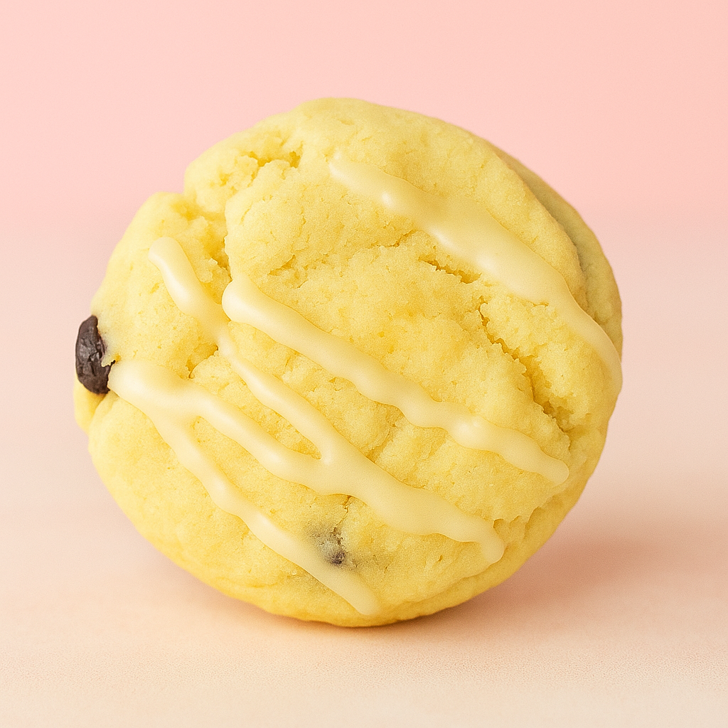 Lemon & blueberry cookie (GF + Vegan)