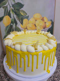 Vanilla and lemon cake (GF + Vegan)