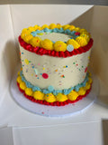 Carnival cake (GF + Vegan)