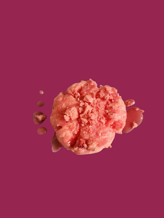 Strawberry shortcake cookie (GF + Vegan)