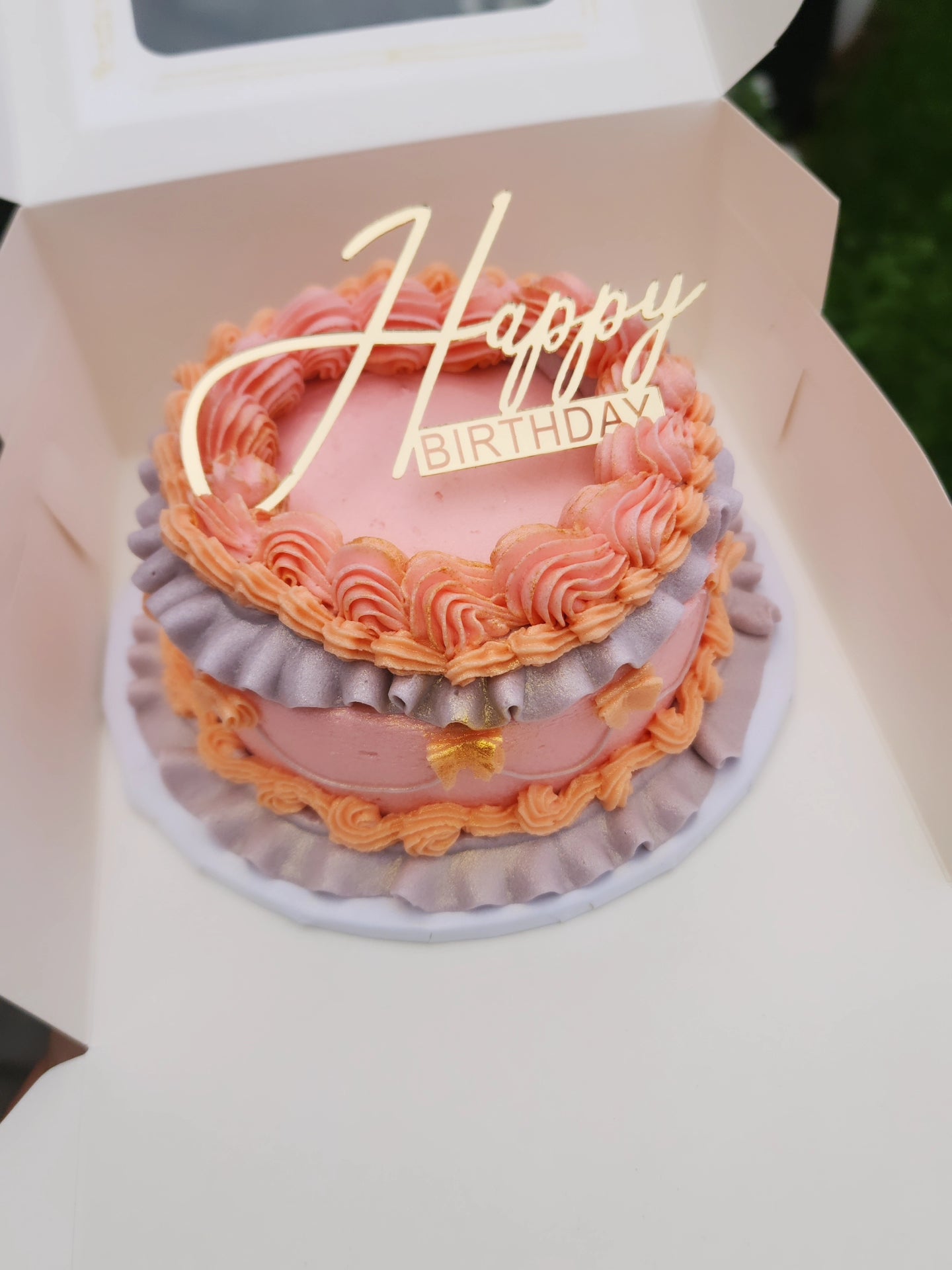 Cake design 1 (GF + Vegan)