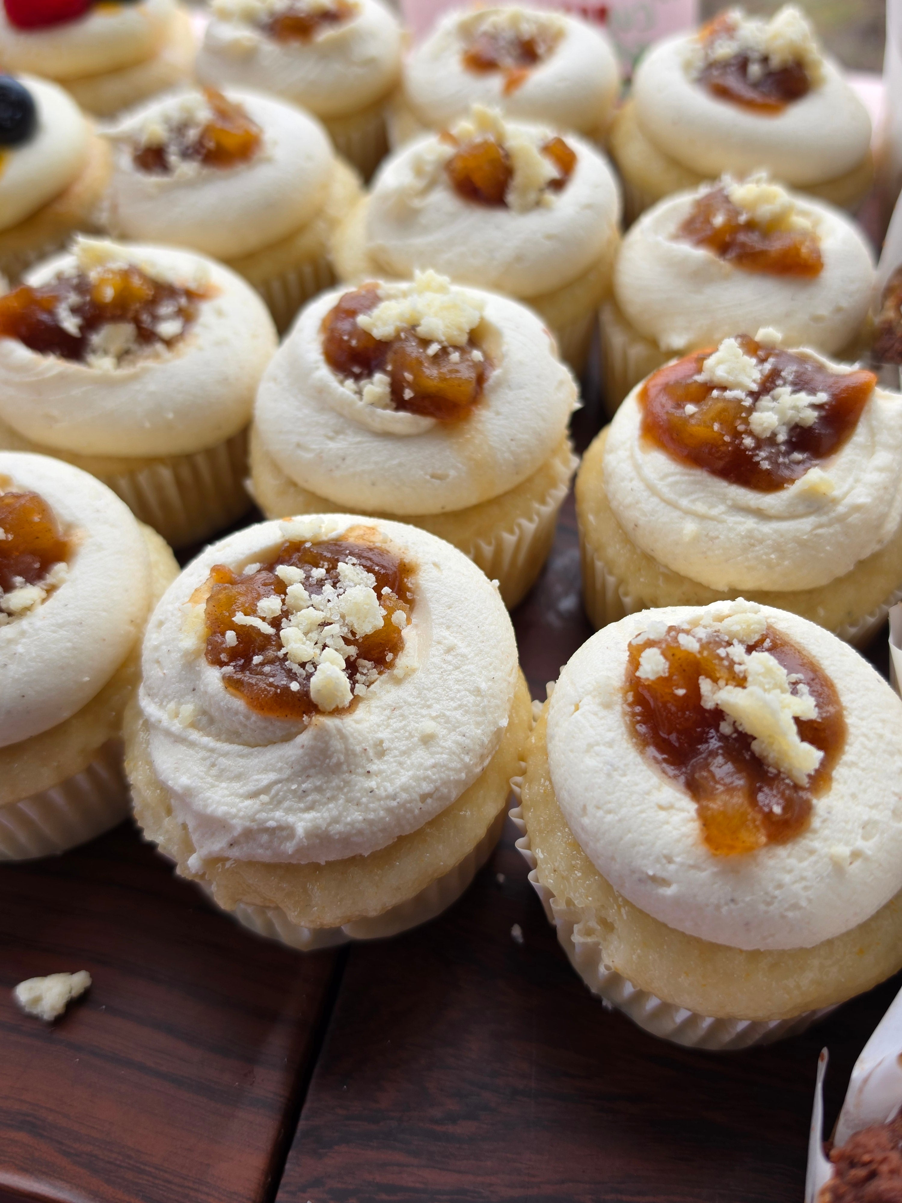 Apple pie cupcake (GF + Vegan)