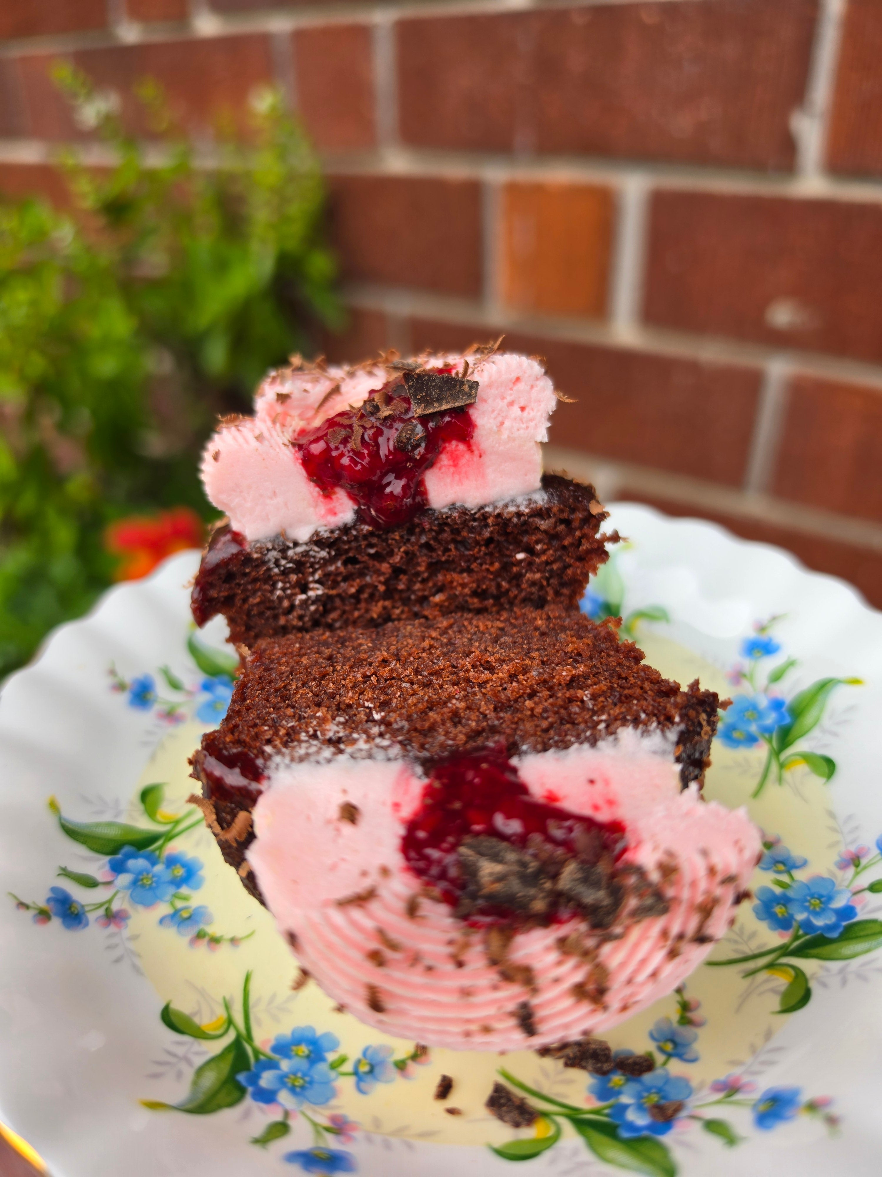 Dark chocolate raspberry (GF + Vegan)