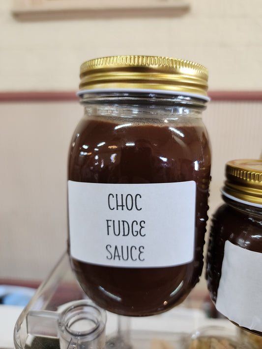 Large choc fudge sauce (GF + Vegan)