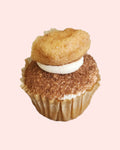 Cinnamon donut cupcake (GF + Vegan)