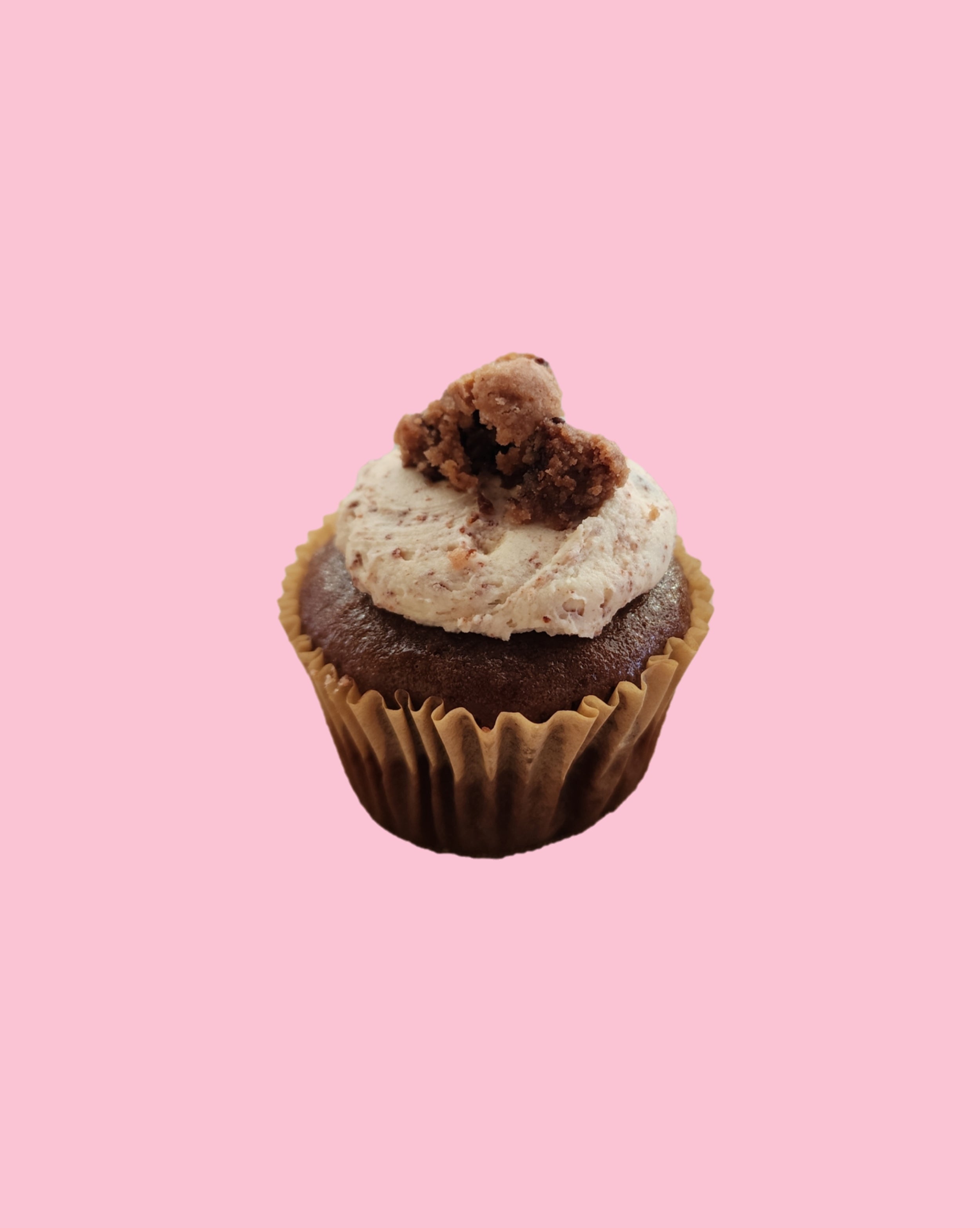 Cookies and cream cupcake (GF + Vegan)