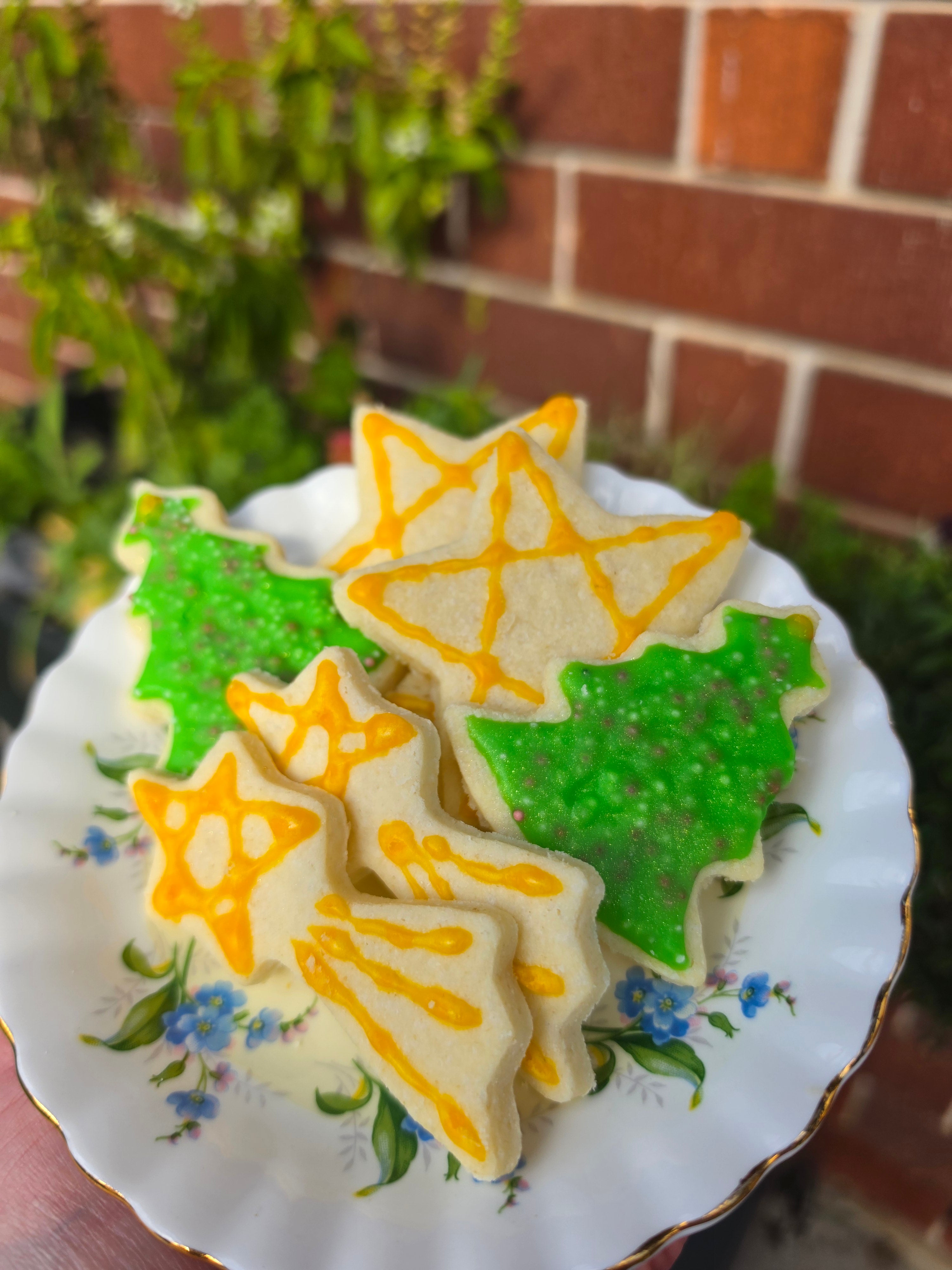 Christmas sugar cookies pack (GF + Vegan)