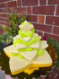 Sugar cookie Christmas tree (GF + Vegan)