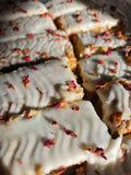 Carrot cake slice (GF + Vegan)