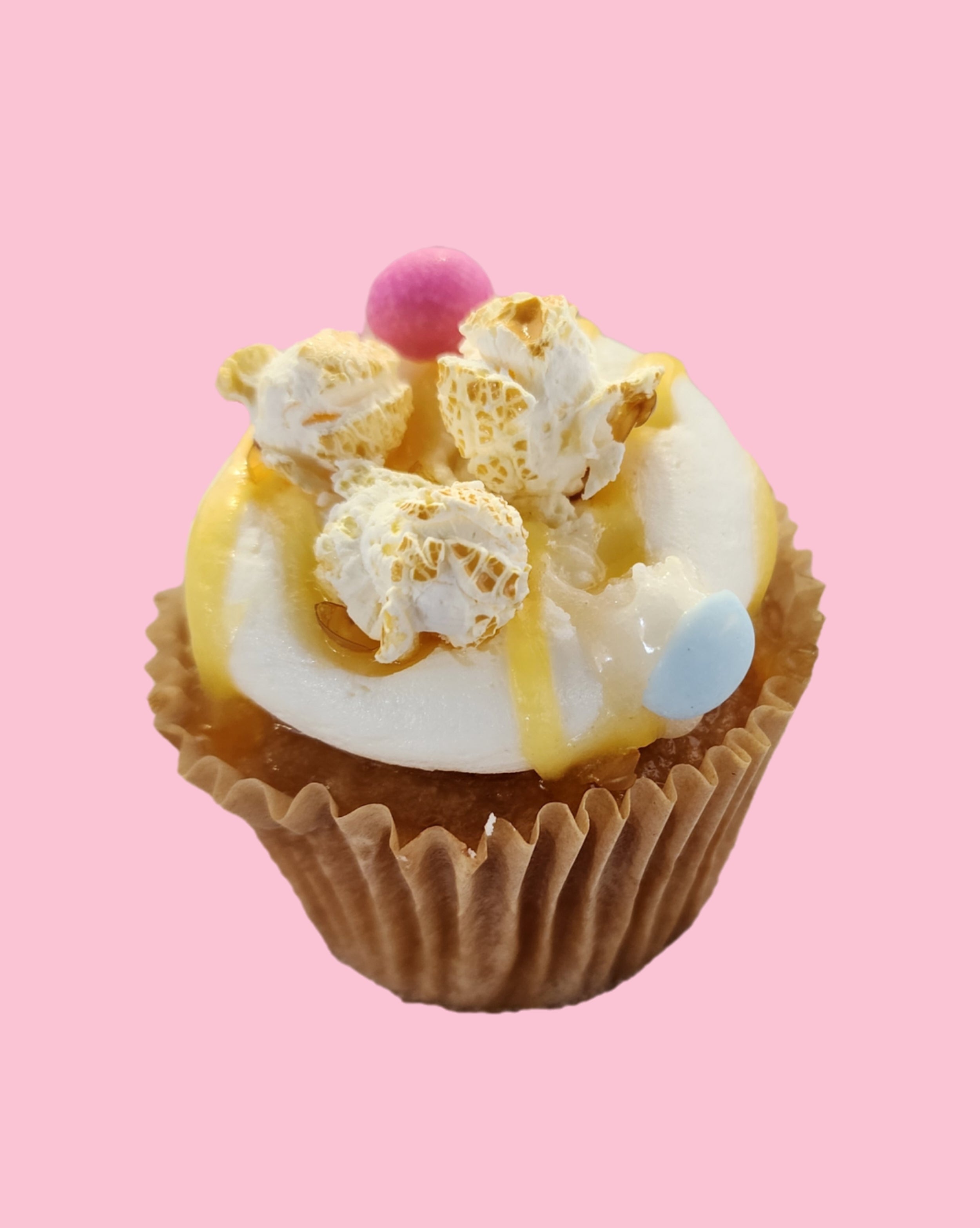 Sweet and salty cupcake (GF + Vegan)
