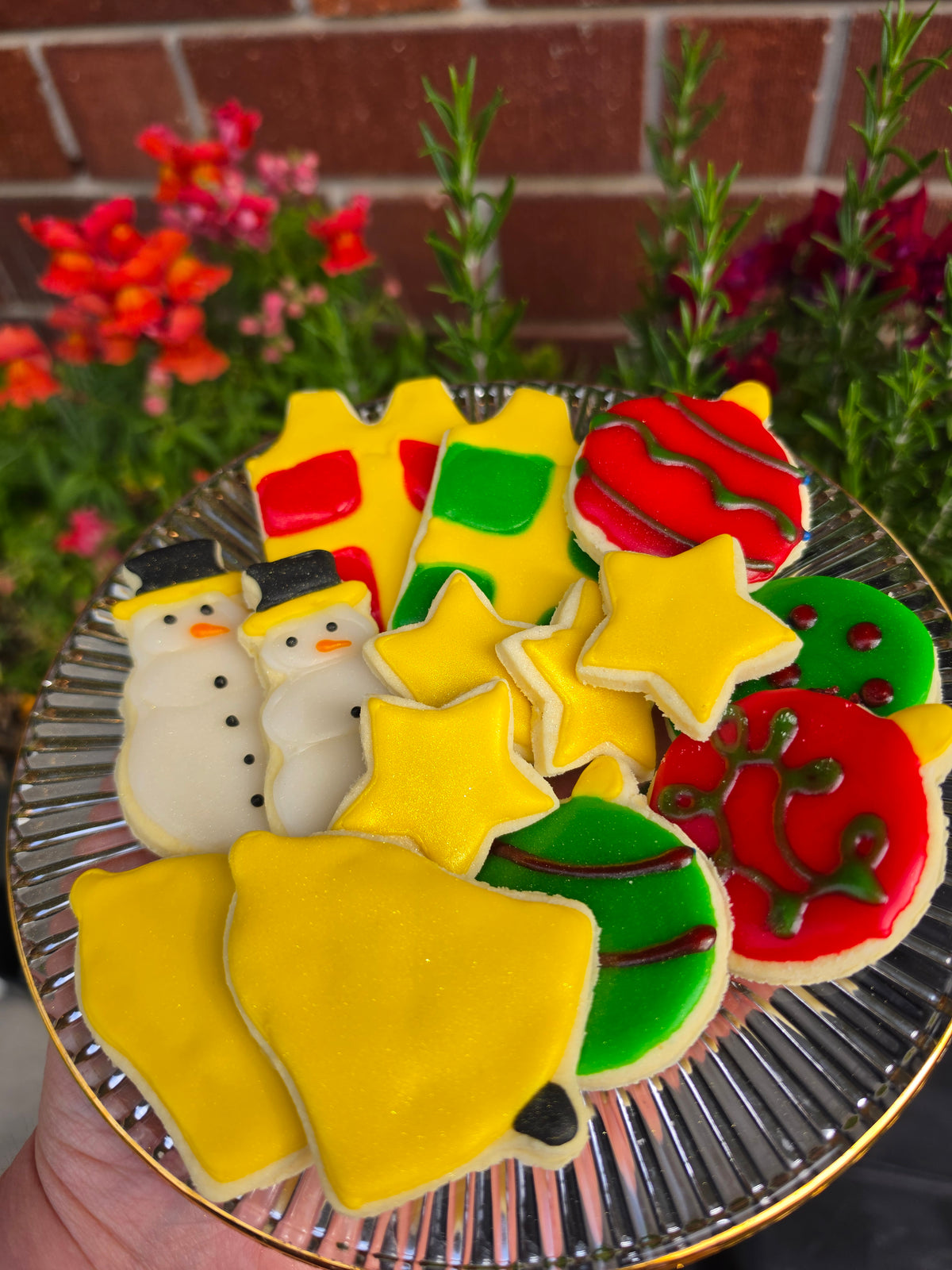 Christmas sugar cookies pack (GF + Vegan)
