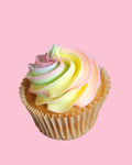 Rainbow cupcake (GF + Vegan)