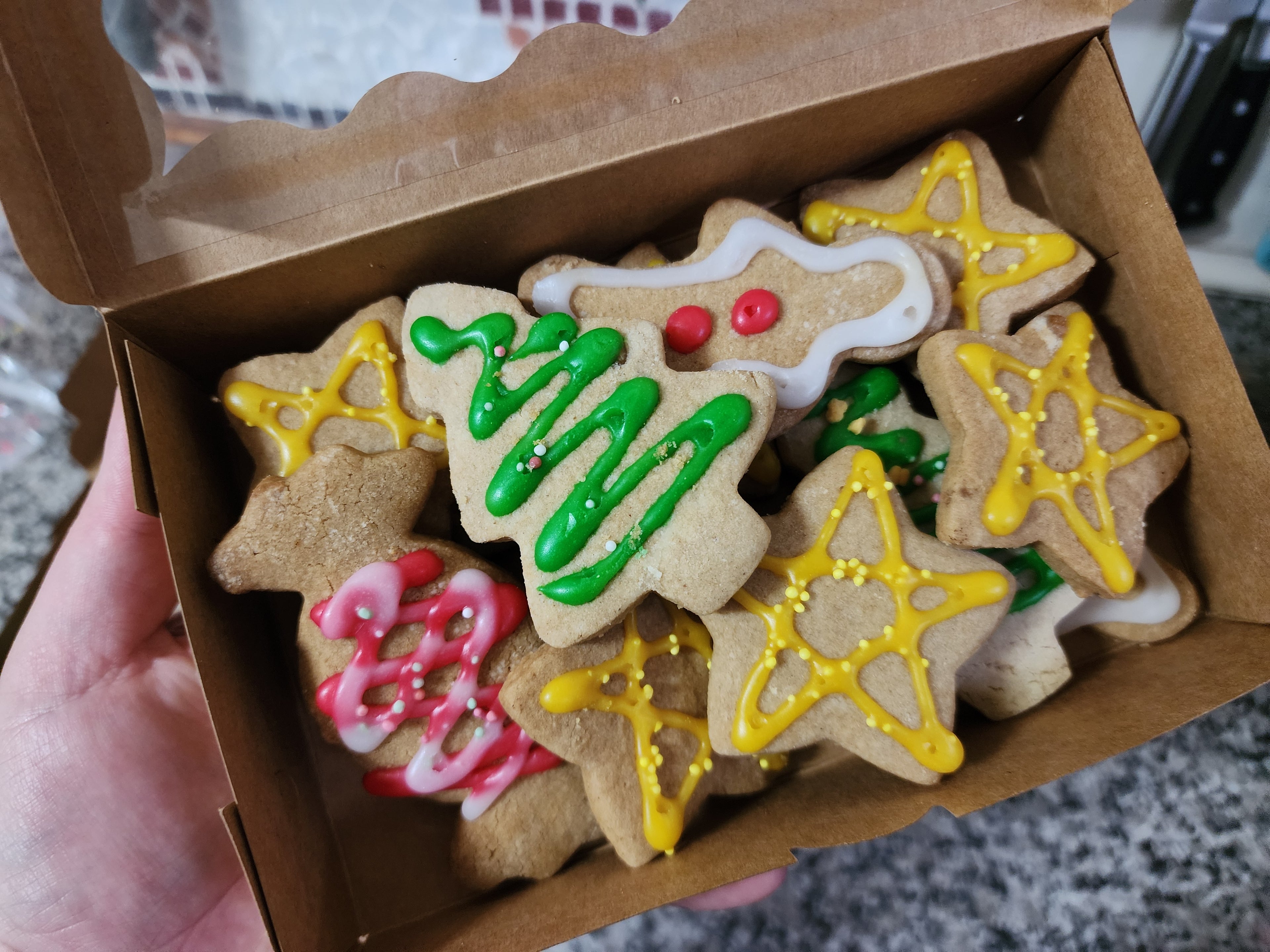 Gingerbread christmas cookie pack (GF + Vegan)