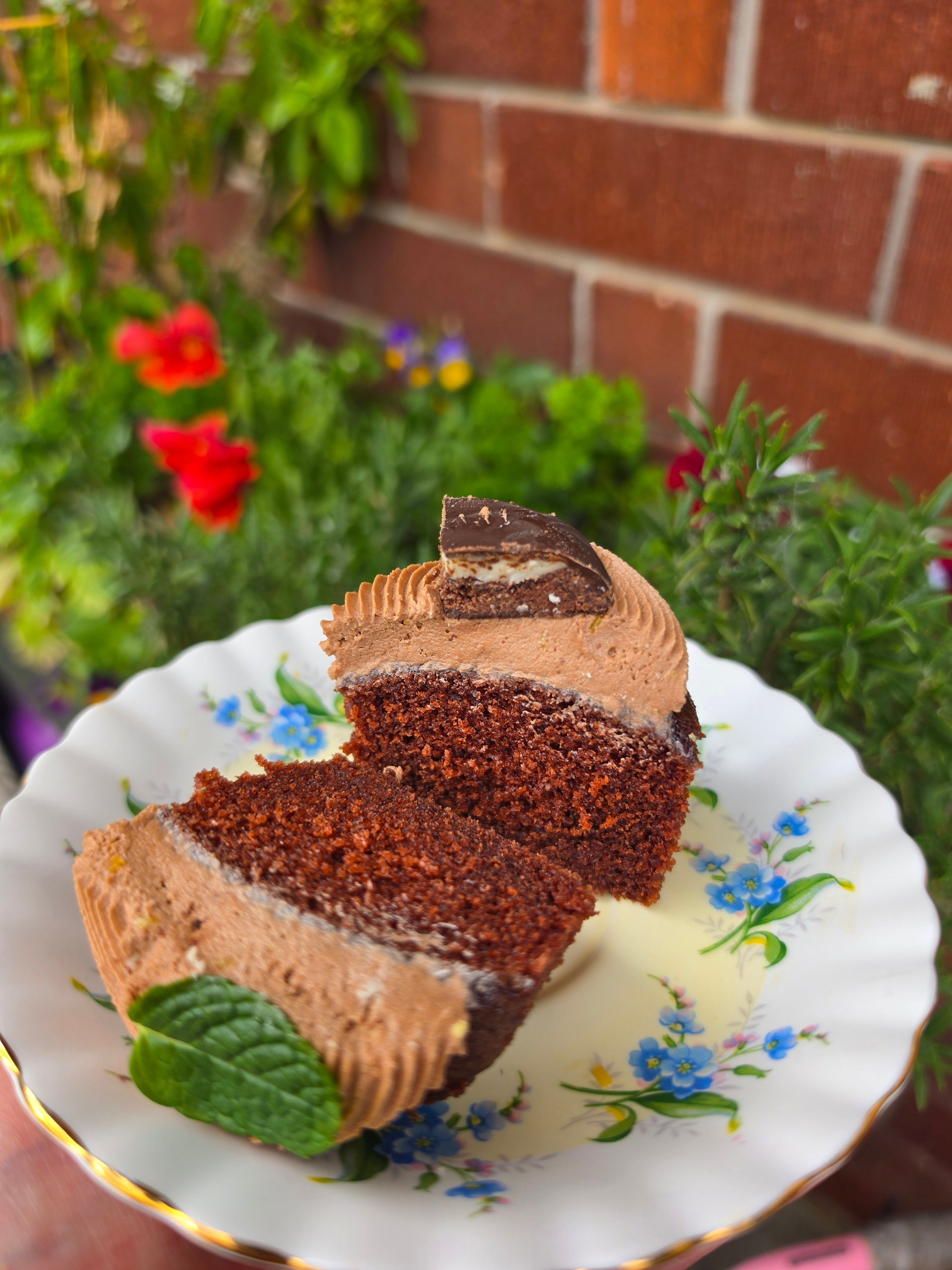 Choc mint cupcakes (GF + Vegan)