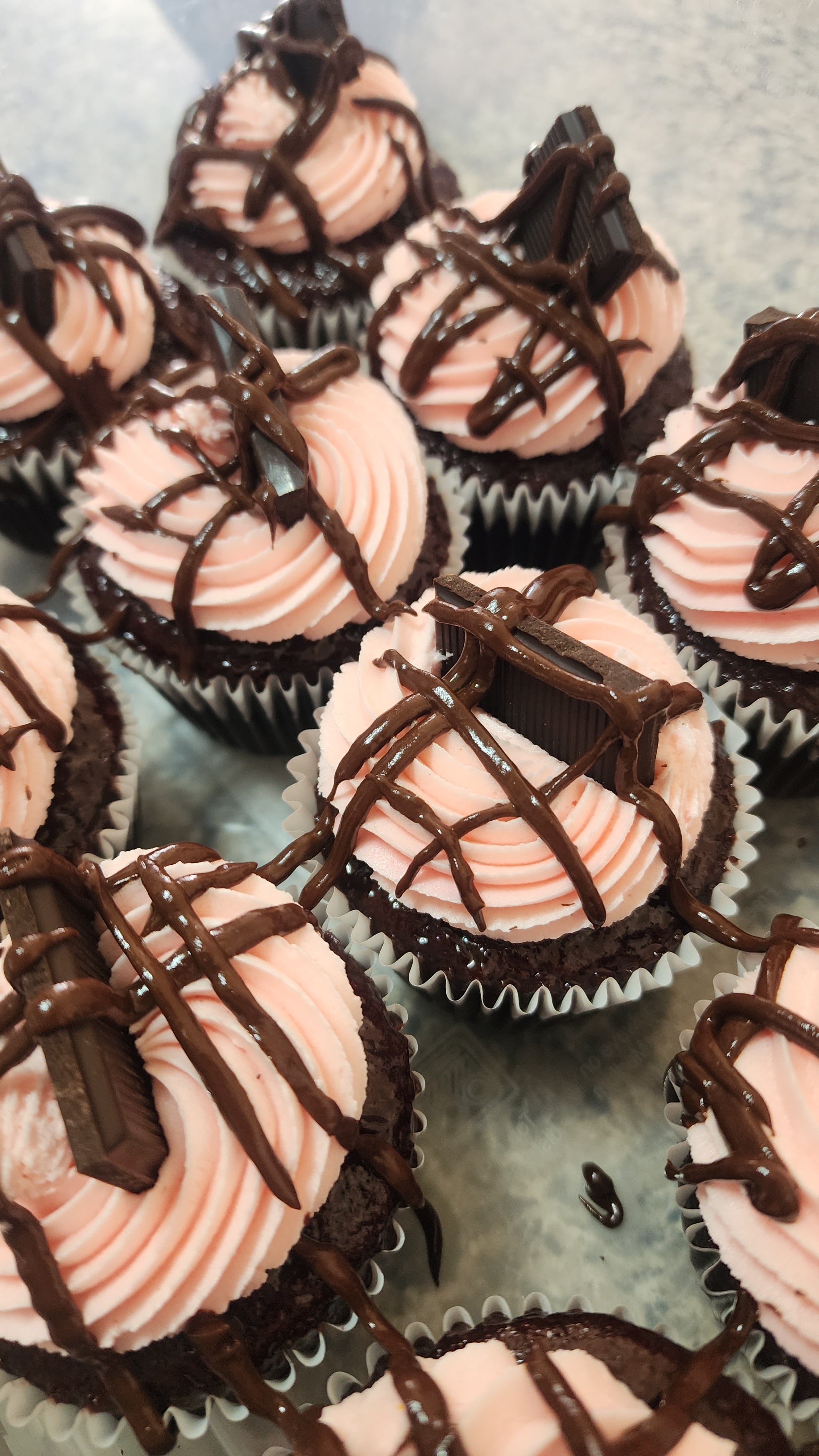 Dark chocolate raspberry (GF + Vegan)