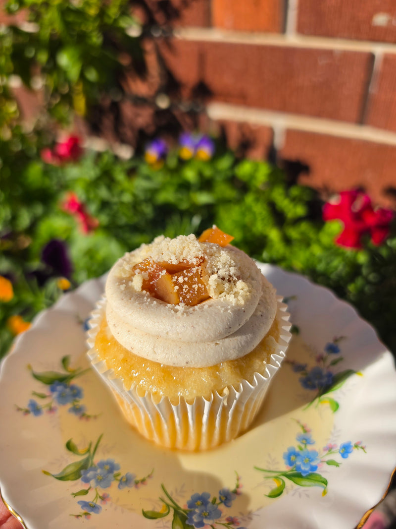 Apple pie cupcake (GF + Vegan)