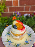 Pavlova style cupcakes